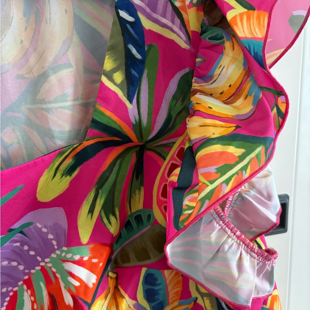 New tropical print top - Picture 4 of 4